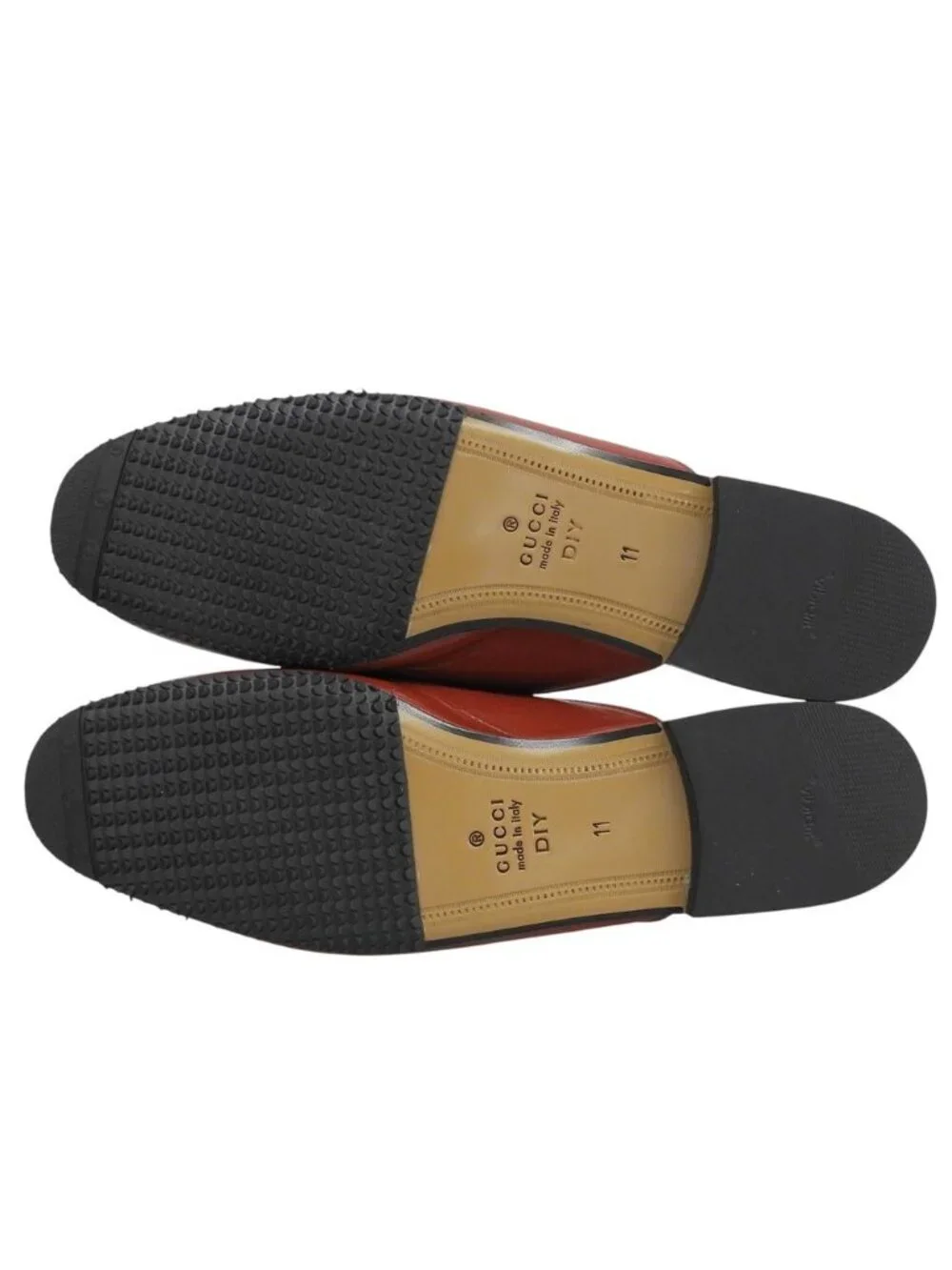 Gucci DIY Horsebit Prince Town Leather Slippers 11